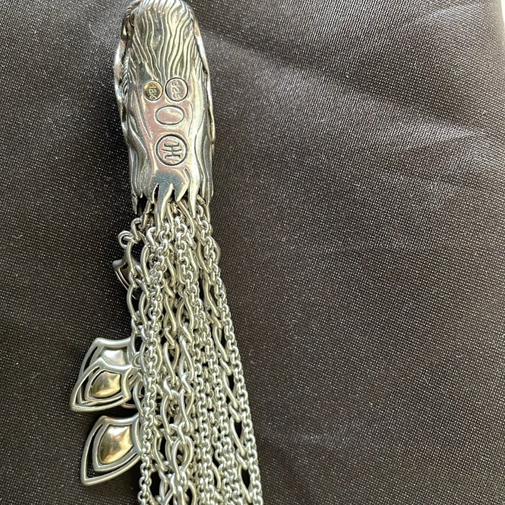RARE John Hardy Naga Dragon 18kt
Gold and Sterling Silver Bracelet 62.2 Grams - Picture 6 of 13